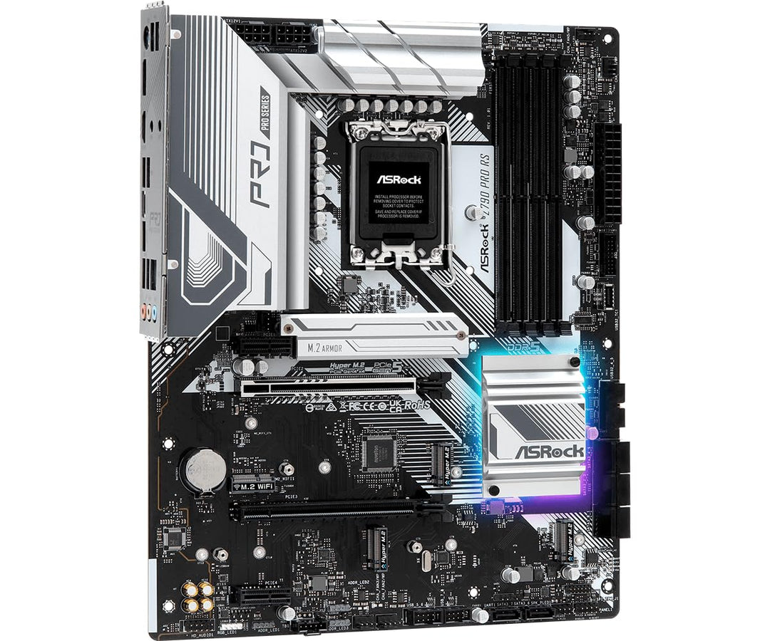ASRock Z790 Pro RS Intel Z790 LGA 1700 ATX