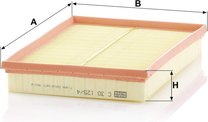 Original MANN-FILTER Innenraumfilter CUK 3337 – Pollenfilter mit Aktivkohle – Für PKW & Luftfilter C
