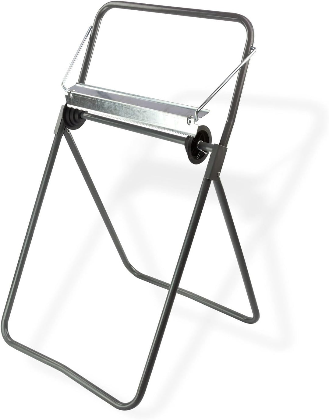 DEMA Metall Putztuchrollen Halter – Bodenständer für Werkstatt, Garage & Keller, 40 cm Putztuch-Roll
