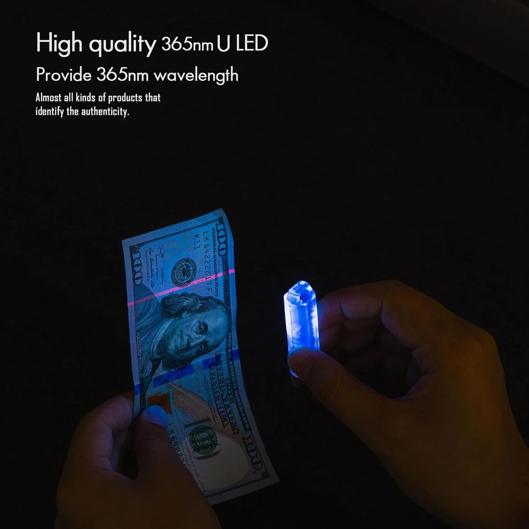 RovyVon A8 G4 wiederaufladbare USB C Taschenlampe, 650 Lumen 6500K superhelle kleine EDC Schlüsselan