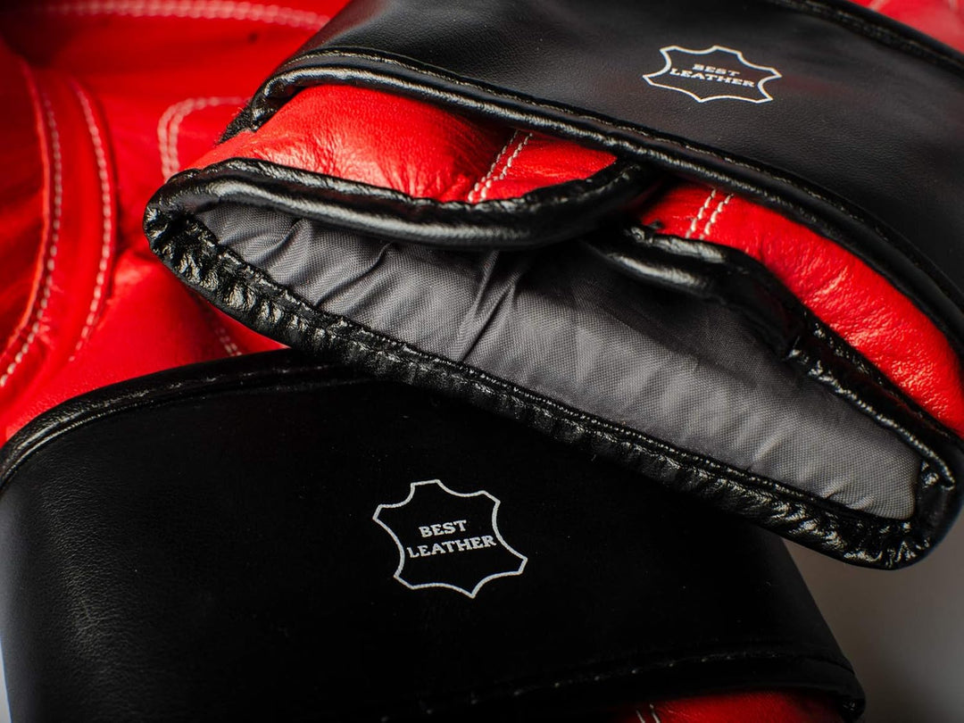 Paffen Sport KIBO Fight Echtleder-Box- und Kampfsporthandschuhe für das Training und Sparring im Box