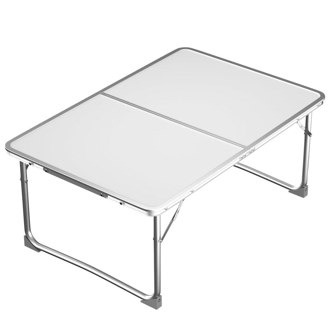 Rigogo Laptop-Betttisch, Aluminium Klapptisch mit Tragegriff, Schreibtisch für Bett und Lap-Schreibt