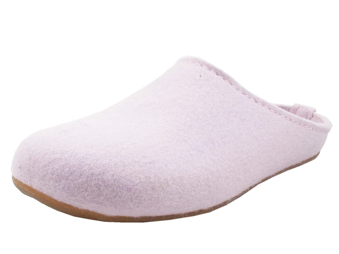 HAFLINGER Everest Fundus Filzpantoffeln im schlichten Design 38 EU Rosé Antique, 38 EU Rosé Antique