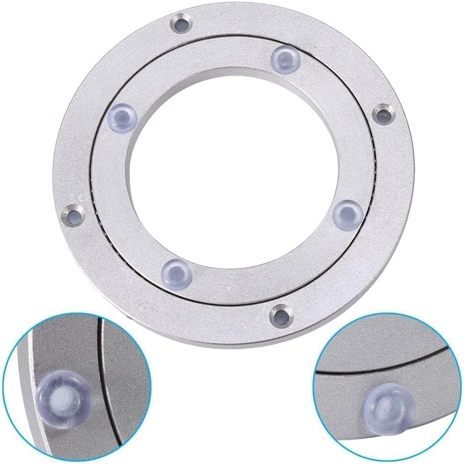Drehlager aus Aluminiumlegierung, Lazy Susan Hochleistungs Drehlager Runder Esstisch Glatter drehbar