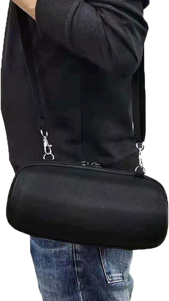 für JBL Charge 4 Bluetooth Lautsprecher Hart Taschen Hülle von Aenllosi Schwarz Tasche, Schwarz Tasc