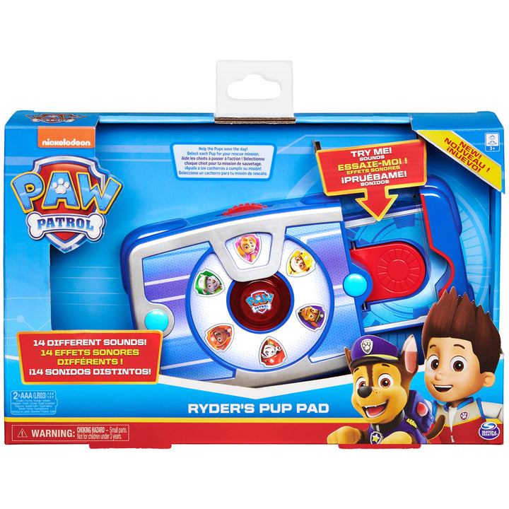 PAW Patrol - Interaktives Pup Pad von Ryder mit 14 Sounds