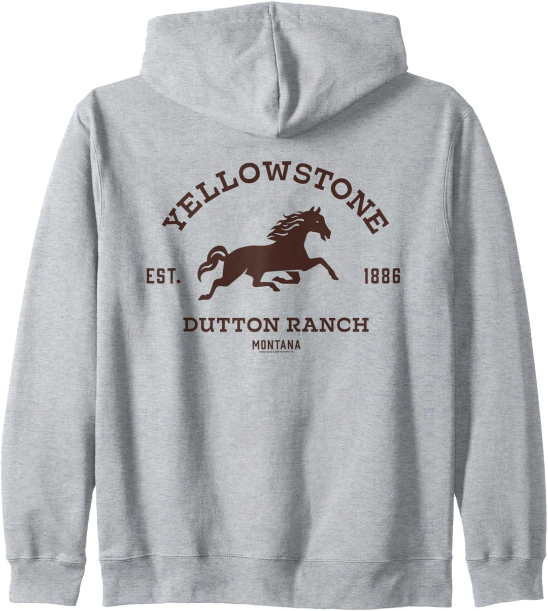 Yellowstone Dutton Ranch with Horse Kapuzenjacke
