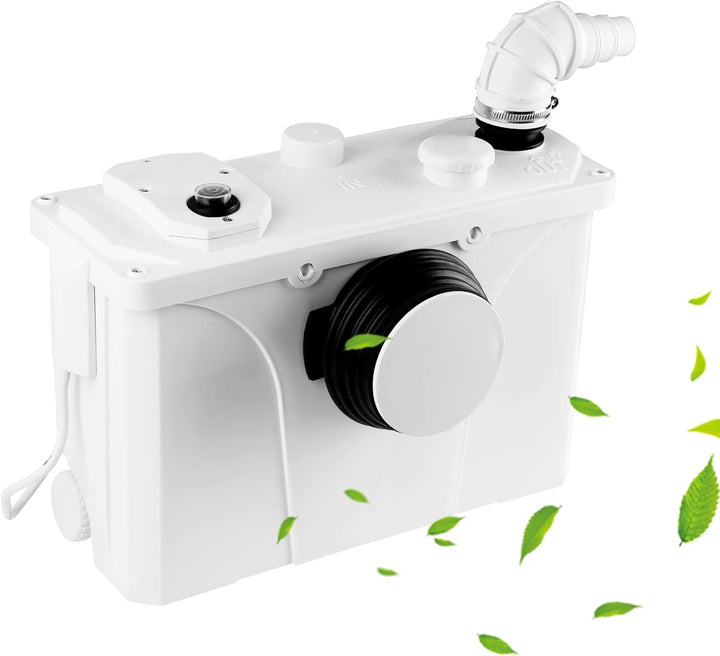 Herrselsam 700W Schmutzwasserpumpen 4/1 Hebeanlage Fäkalienpumpe 190L/min Kleinhebeanlage Haushaltsp