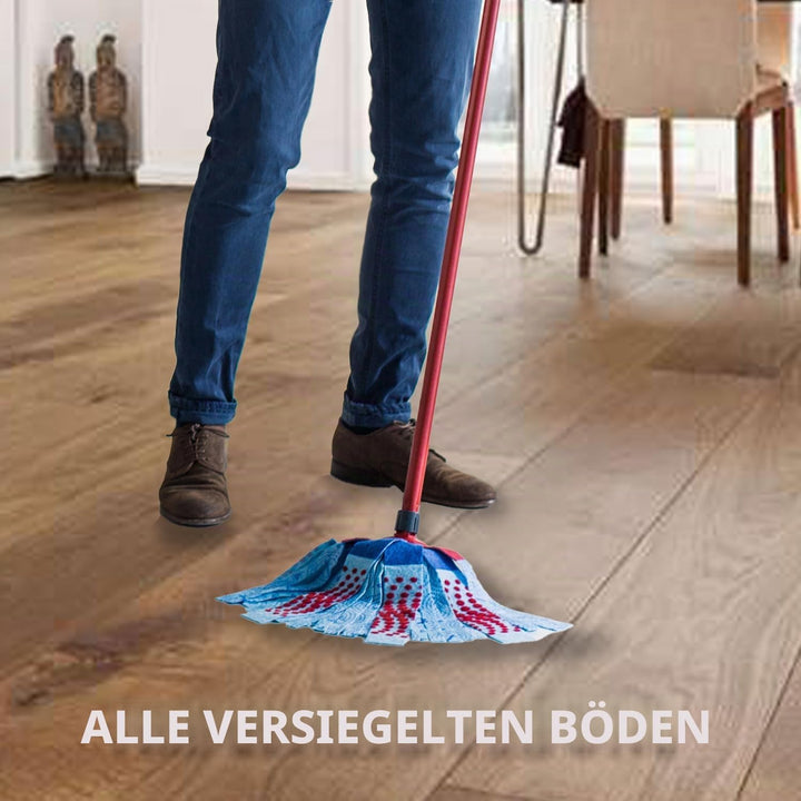 Vileda SuperMocio Putz-Set mit Wischmopp und Eimer