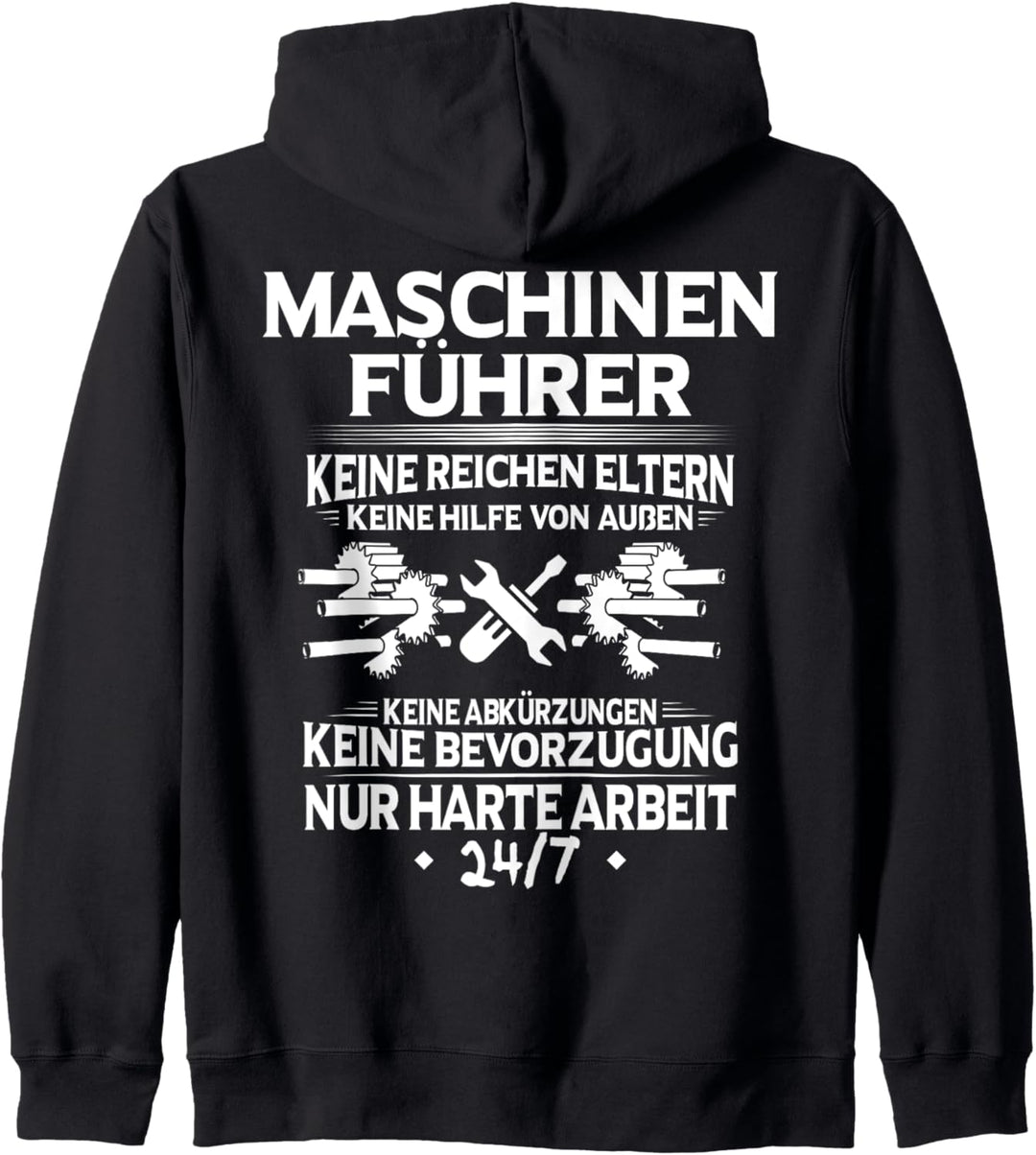 Anlagenführer Harte Arbeit Maschinenführer Kapuzenjacke