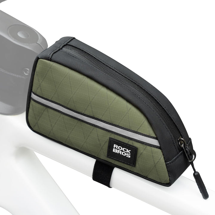 ROCKBROS Fahrrad Oberrohrtasche Rahmentasche Leicht für Klapprad Falträder, 0,8L Fahrrad Vorderrohr