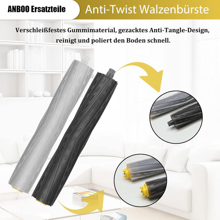 ANBOO Ersatzteile für iRobot Roomba 800 900 Serie, Bürsten Filter Ersatzteile für iRobot Roomba 860