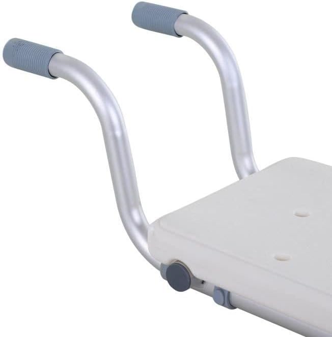 Badewannensitz – Hängender Badesitz verstellbar – Badhocker – Länge verstellbar 73 – 83 cm – Alumini