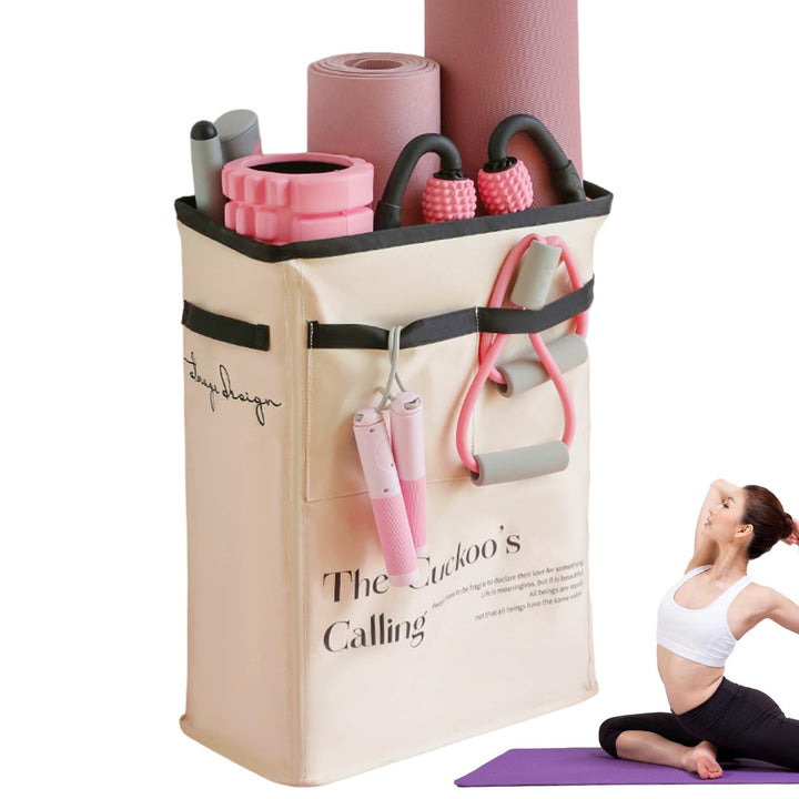 Trainingsgeräte-Organizer, Yogamatten-Korb | Aufbewahrungsregal für das -Fitnessstudio | Yogamattenh