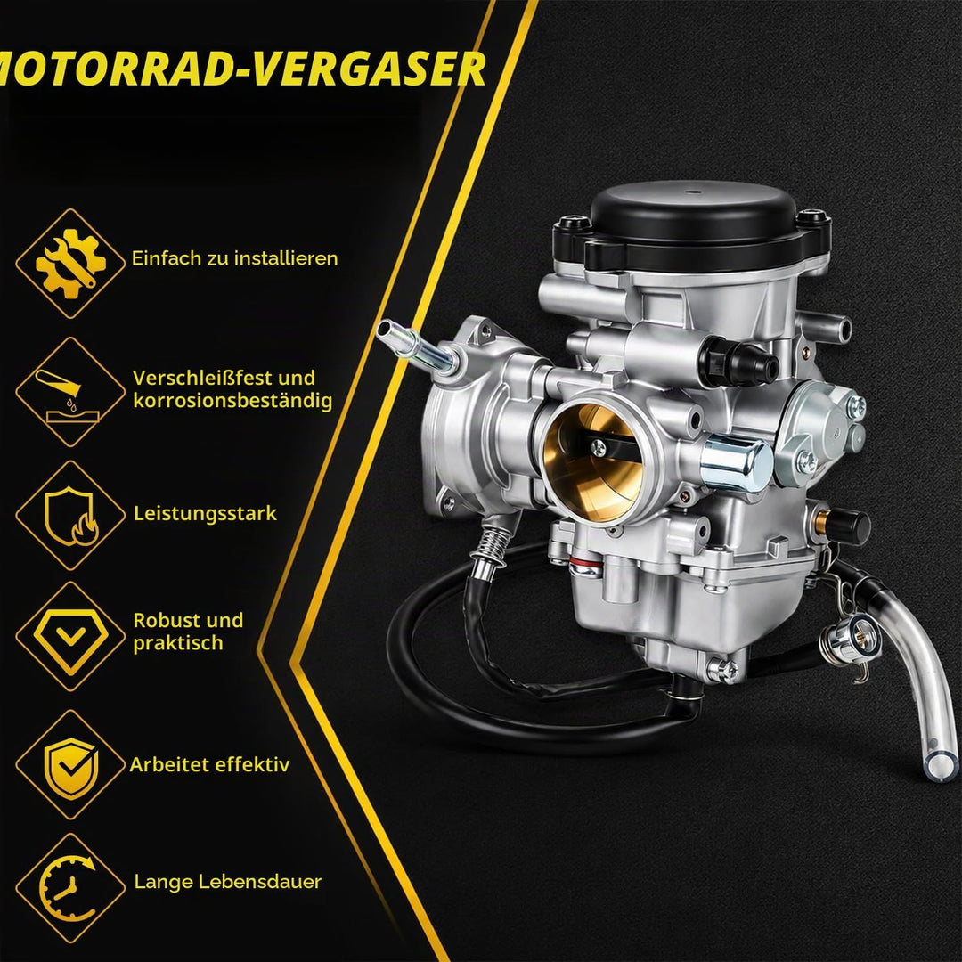 JFG RACING Ansaugstutzen für YFM350 YFM400 YFM450 Bruin Big Bear Wolverine Kodiak Grizzly, YFM350