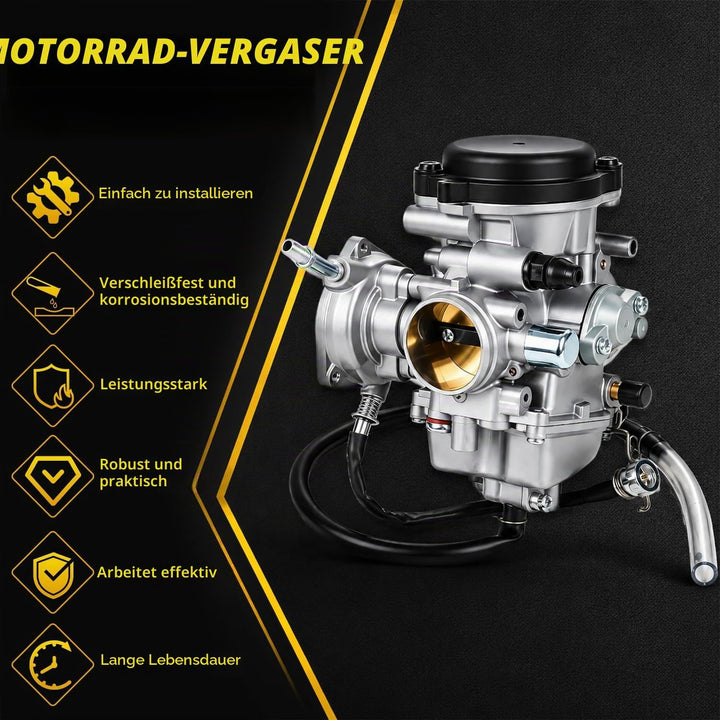 JFG RACING Ansaugstutzen für YFM350 YFM400 YFM450 Bruin Big Bear Wolverine Kodiak Grizzly, YFM350