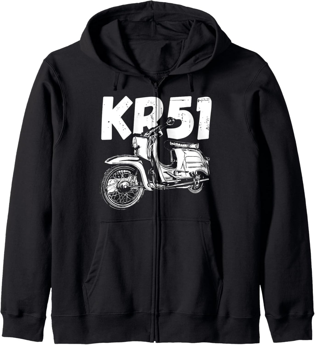 Mein Mofa KR51 / Schwalbenfahrer Simson Geschenkidee Kapuzenjacke