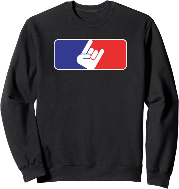 Horns league metalhead heavy metal music Sweatshirt