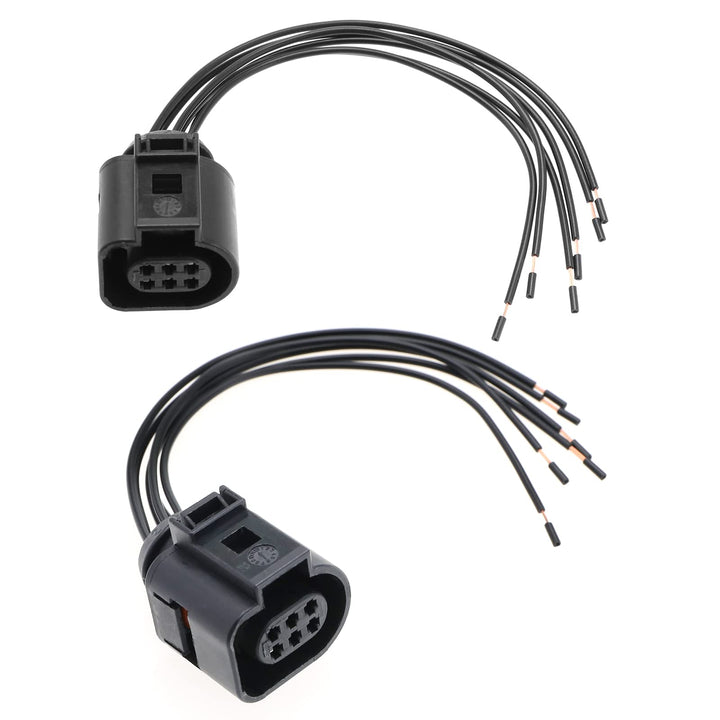 eMagTech 2 STÜCKE 6 Pin Kabelbaum Buchse 1J0973713 Stecker Buchse Verkabelung Reparatur Webstuhl Aut