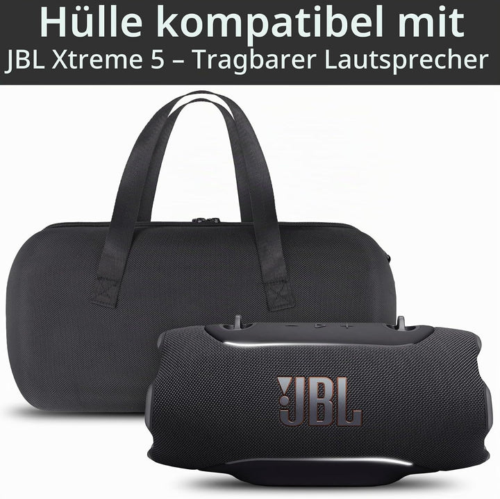 co2CREA Hart Reise Schutz Hülle Etui Tasche für JBL Xtreme 5 Tragbarer Bluetooth Lautsprecher,(Nur H