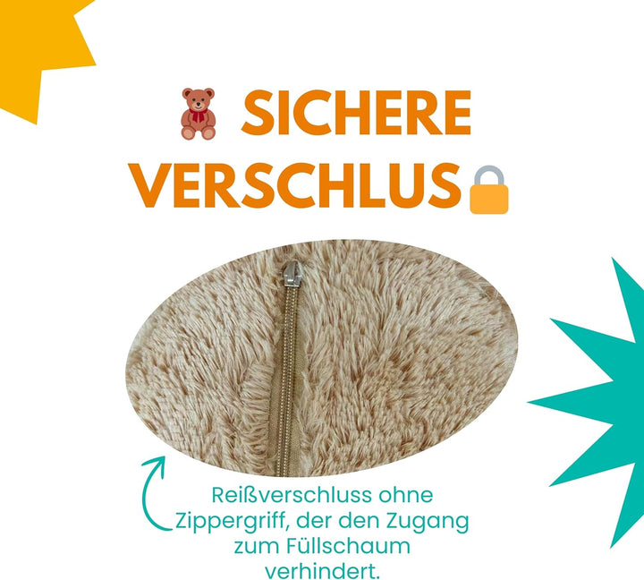 Bananair - Riesiger Plüschbär – ultraweich und flauschig, sicher umarmt – XXL-Teddybär, für Geburtst