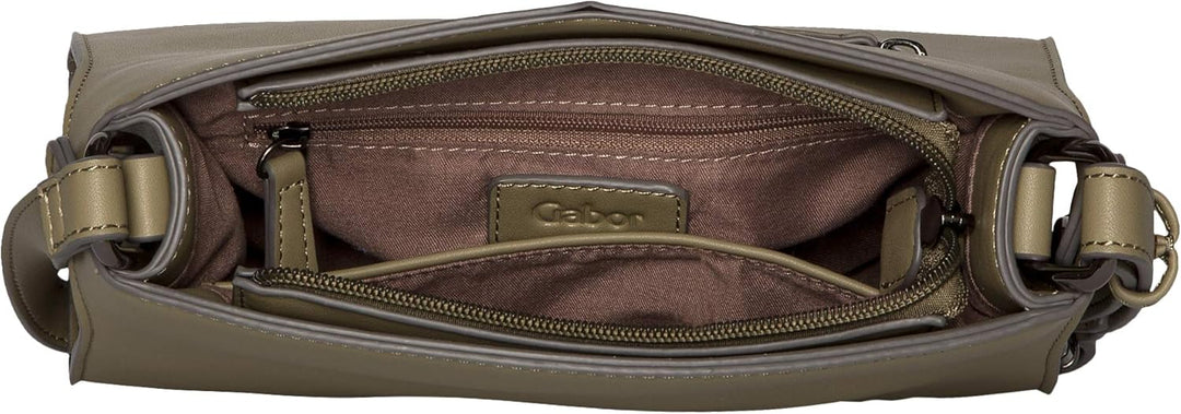 Gabor Damen Melina Cross Bag, M Sage, Sage