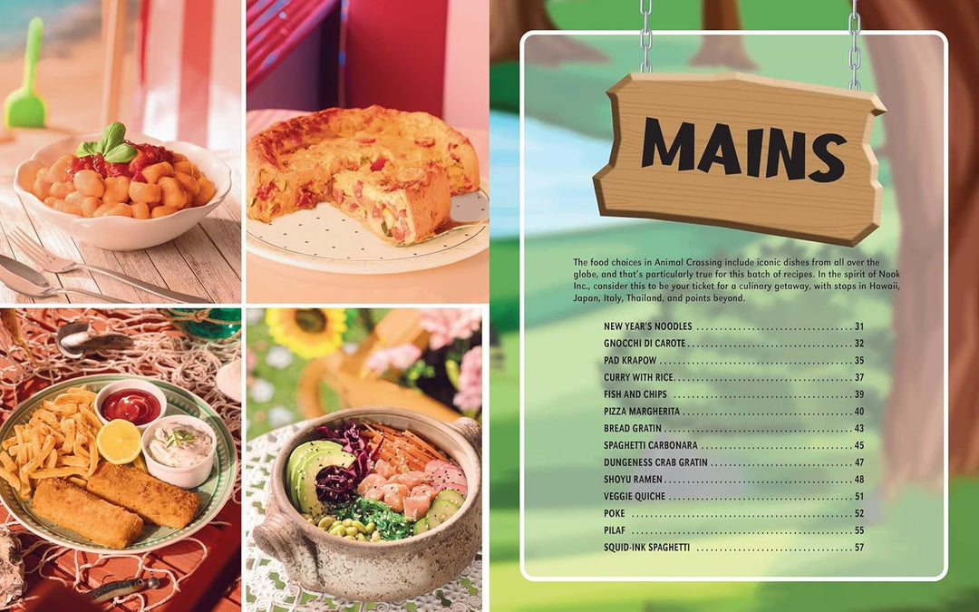 The Unofficial Animal Crossing Cookbook, Gebundenes Buch
