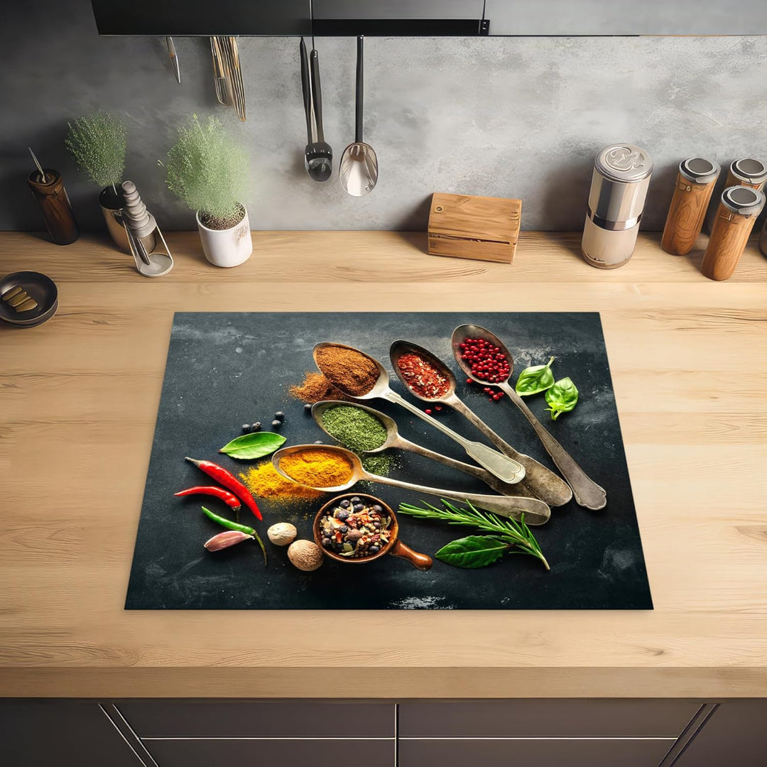 Herdabdeckplatte 65x52 cm Einteilig Abdeckplatten Cerankochfeld Abdeckung Ceranfeld Herdplattenabdec
