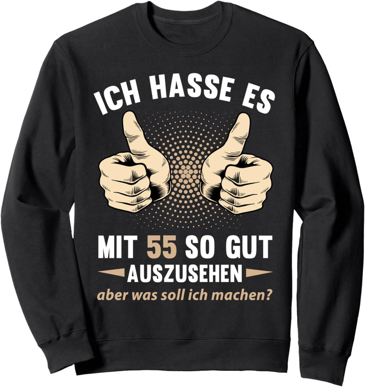55. Geburtstag Mann Frau 55 Jahre 1969 Deko Lustig Geschen Sweatshirt