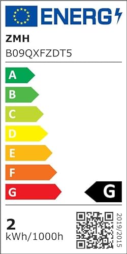 ZMH Tischlampe LED Nachttischlampe Kabellos - Tragbar Nachtlicht Helligkeit Einstellbar Stimmungslic