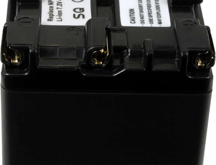 Akku für Sony Videokamera DCR-TRV828 4200mAh Anthrazit mit LEDs, 7,4V, Li-Ion