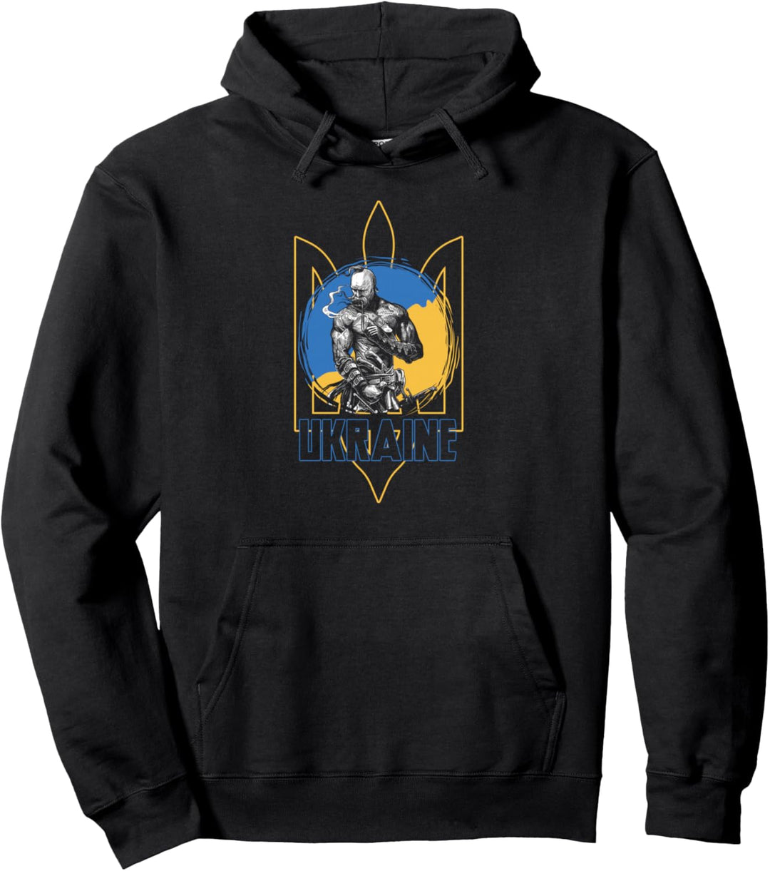 Ukraine | Kiev Heimat | Kosaken-Ukrainisch Pullover Hoodie