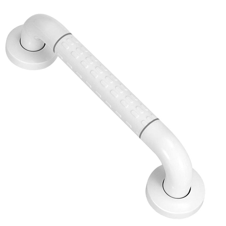 BONADE Haltegriff Rutschfest für Bad &amp; Dusche Wandhaltegriff Weiss aus Edelstahl &amp; Nylon-Sicherheits
