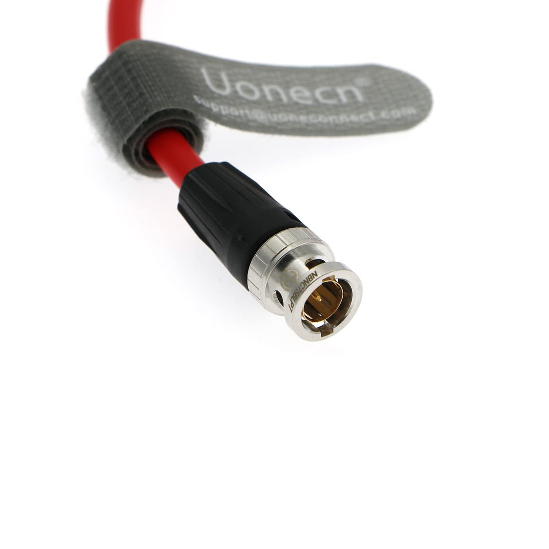 Uonecn SDI-Protector SDI BNC Kabel Stecker auf Rechtwinklig BNC Buchse Galvanic-Isolators Kable für