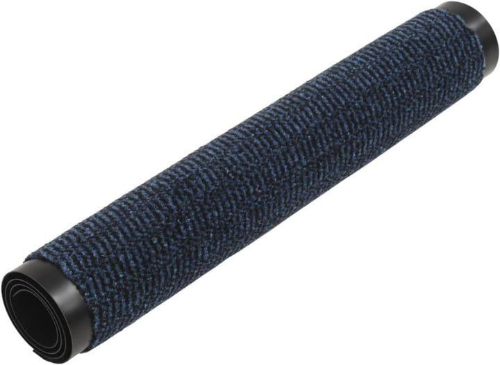 Staubschutzmatte rechteckig getuftet 80x120cm blau