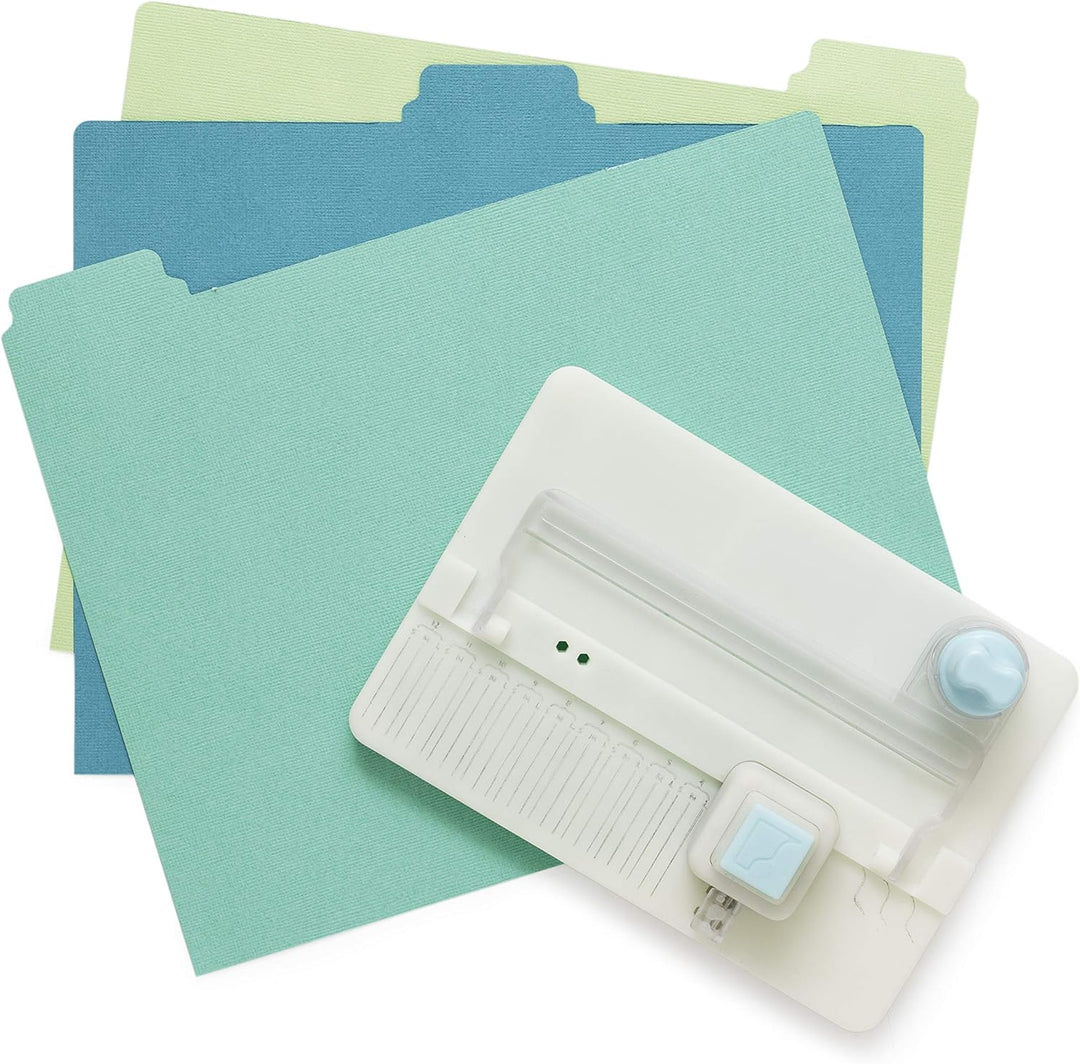 We R Memory Keepers Marke Tab Punch Board-8.51'X9.26', Kunststoff, Mehrfarbig, 10 x 12 x 6 cm Regist