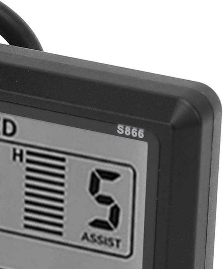 Srliya Electric Scooter Display Messgerät Elektrische Scooter LCD Display Messgerät S866 24V 36V 48