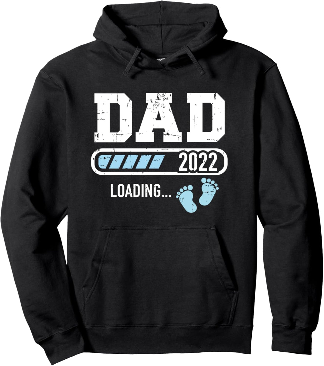 Papa 2022 loading Schwangerschaft verkünden Pullover Hoodie