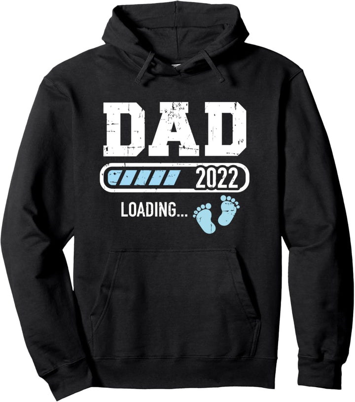 Papa 2022 loading Schwangerschaft verkünden Pullover Hoodie