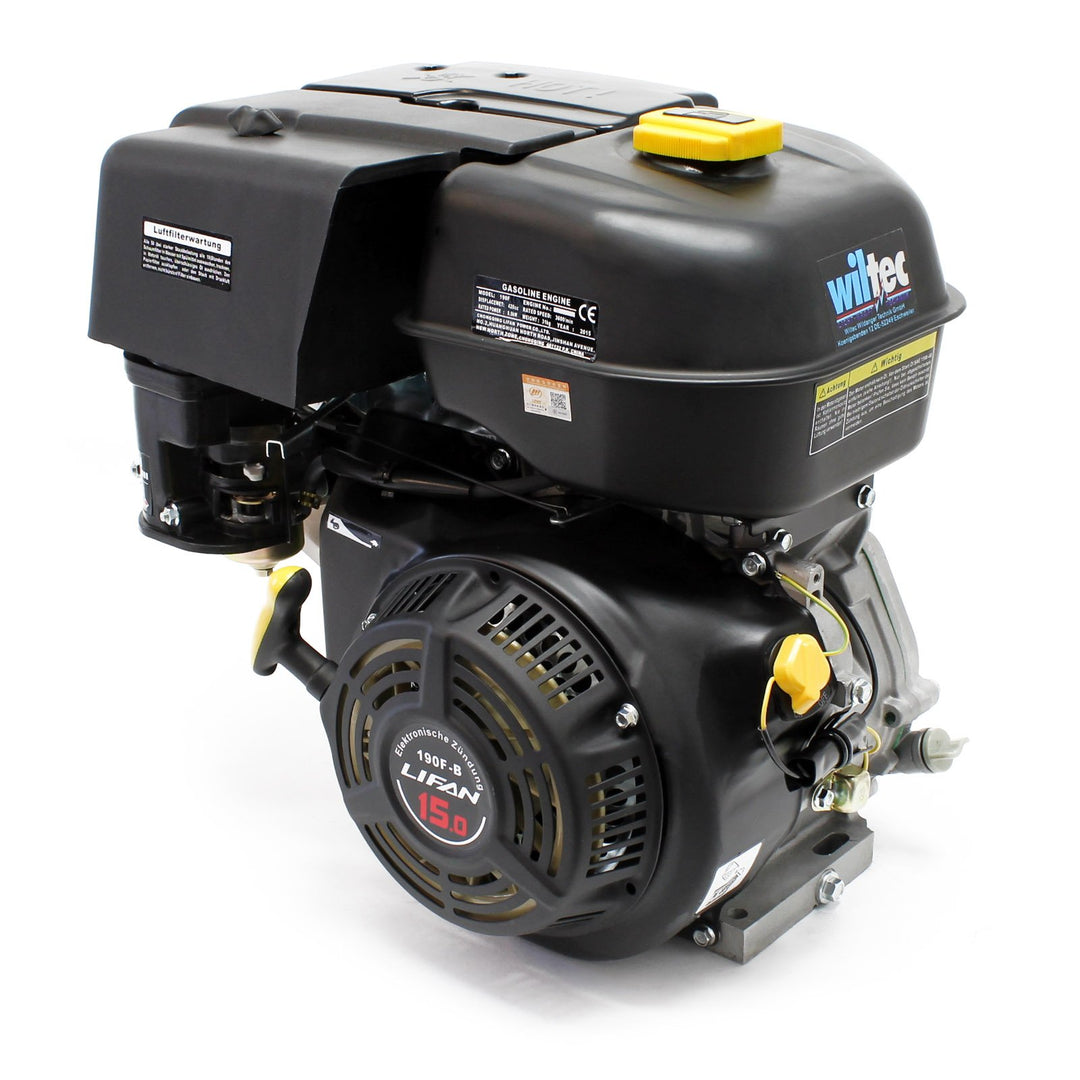 LIFAN 190 Benzinmotor 10kW (15PS) 4-Takt 25mm luftgekühlt 1 Zylinder Handstarter
