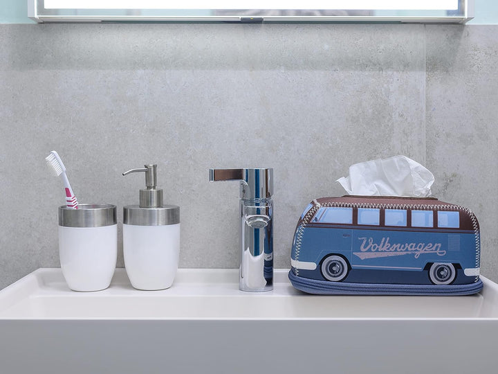 BRISA VW Collection - Volkswagen Neopren Kosmetik-Servietten-Spender-Papier-Taschentuch-Tissue-Box f