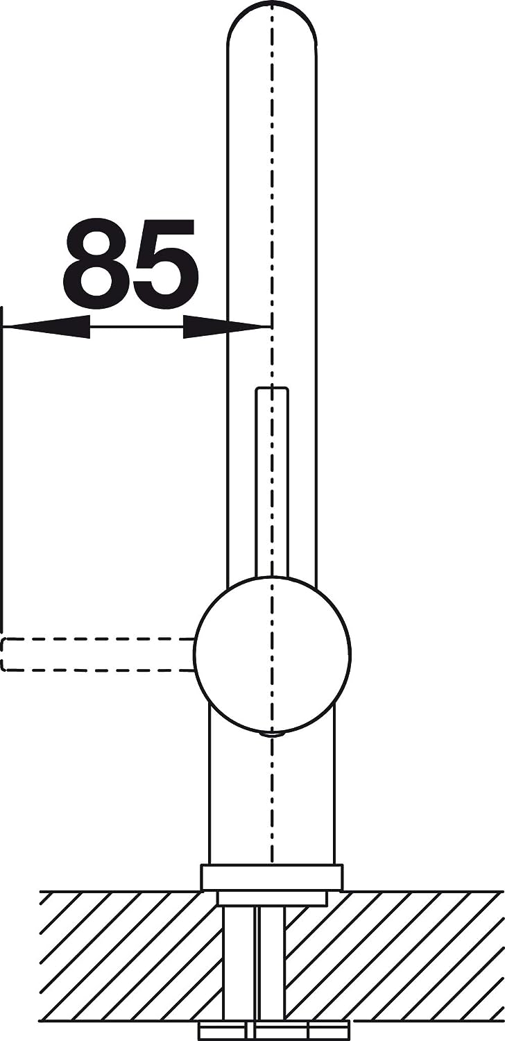 BLANCO 517622 Linus Küchenarmatur, Tartufo, Hochdruck Hochdruck Rohrauslauf Tartufo, Hochdruck Rohra