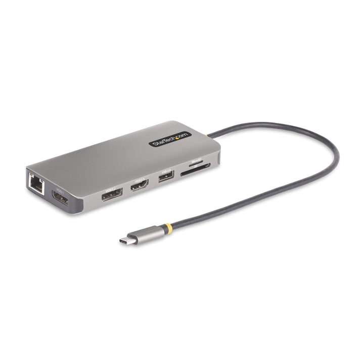 StarTech Dreifach 4K USB-C Dock, 2X DP 1x HDMI, 10Gbit/s, GbE, SD, 100W