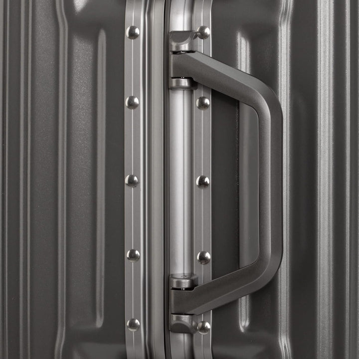 Travelhouse London Boardkoffer S-55cm · Aluminium Rahmen · Polykarbonat Hartschale · 2X TSA Zahlensc