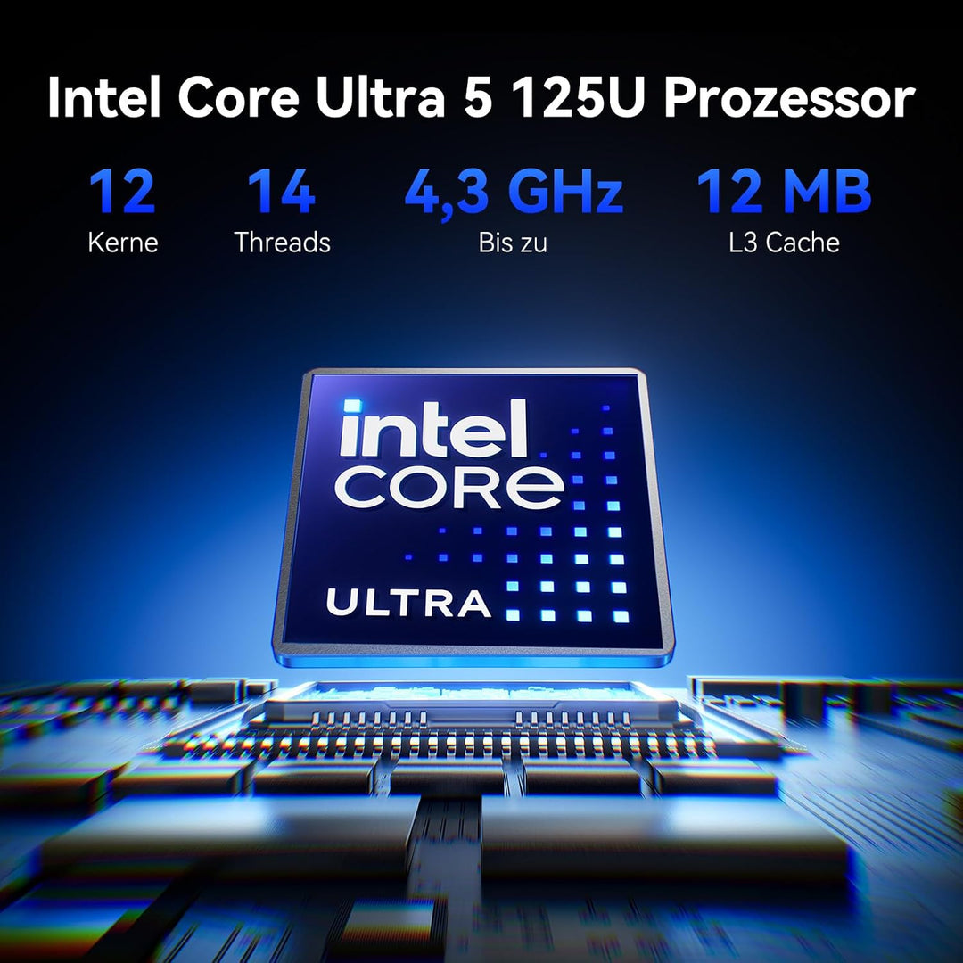 GEEKOM A6 Mini PC, AMD Ryzen 7 6800H (bis 4.7GHz), 16GB DDR5 RAM 512GB SSD, Mini Computer für Homeof