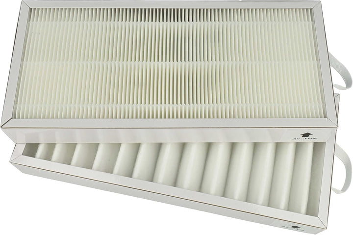 vhbw Filterset kompatibel mit Pluggit Avent P300N, AP300, P300 Lüftungsgerät - Luftfilter G4 / F7 (2