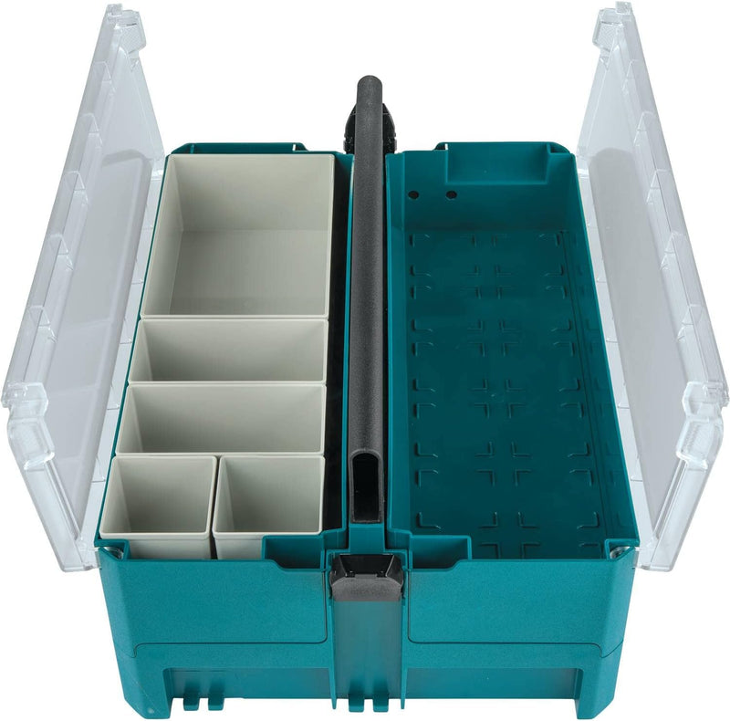 Makita P-84137 Storage-Box für Makpac, Blau, Silber