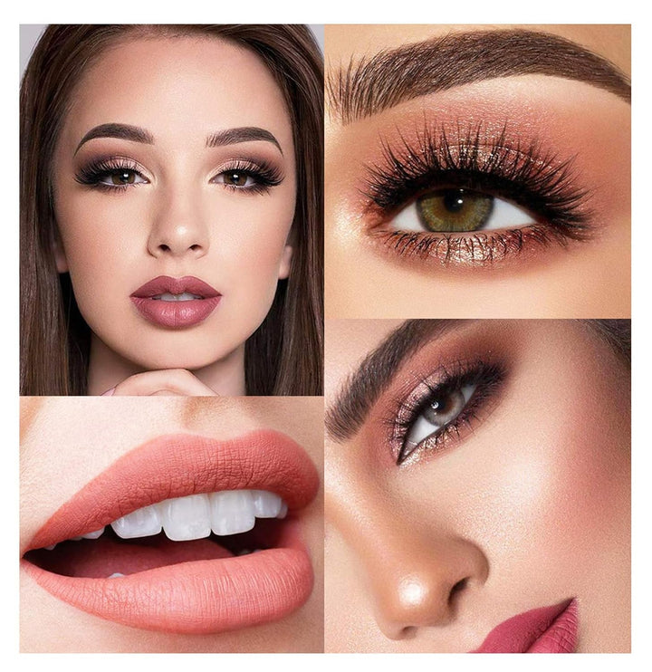 Professionelles Make-up Sets, MKNZOME 26 Stück Schminkkoffer Schminkset Frauen Schminke Set Damen Ma