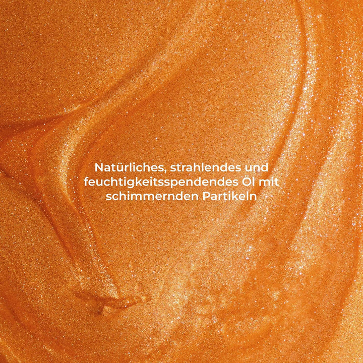 COCOSOLIS GLOW Shimmer Oil - Bio Trockenöl - Schimmerndes Körperöl mit glänzenden Partikel, Verleiht