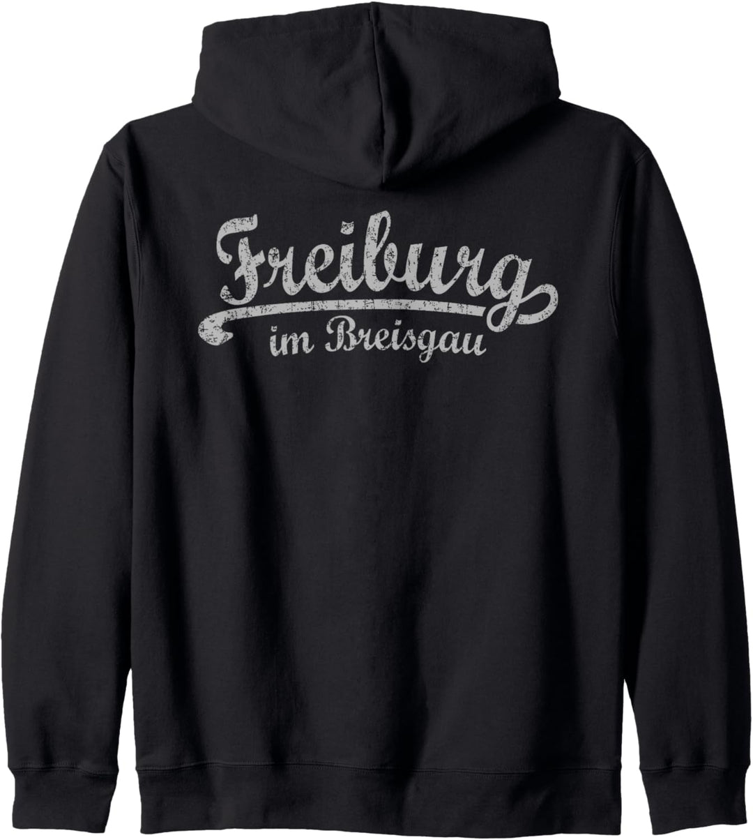 Freiburg im Breisgau Klassik (Vintage Grau) Freiburg Kapuzenjacke